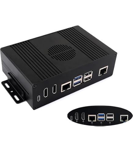 ミニPC Raspberry Pi5 4G RAM Amazon.com: XYGStudy Dual Gigabit Ethernet 5G/4G Mini-Computer